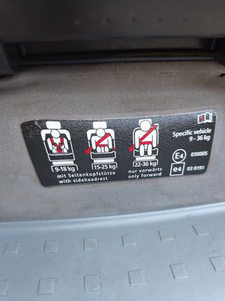 Asiento VW Multivan T5 Infantil Cuero Gris