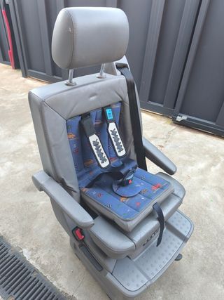 Asiento VW Multivan T5 Infantil Cuero Gris
