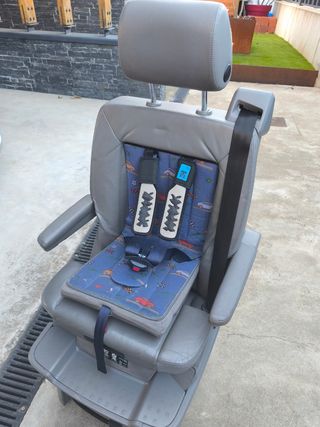 Asiento VW Multivan T5 Infantil Cuero Gris