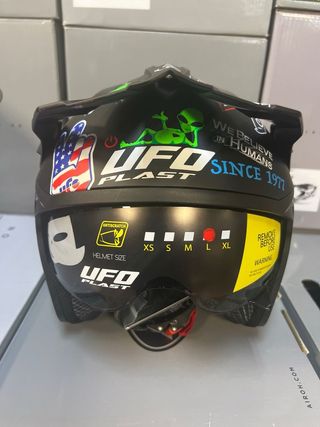 Casco moto XL trial jet Acerbis 