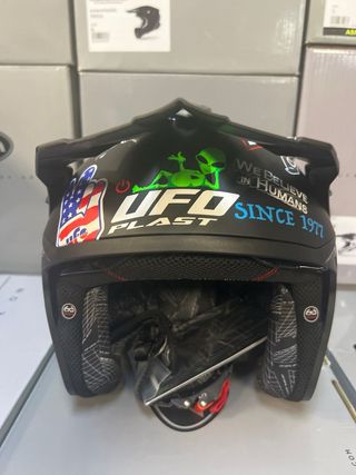Casco moto XL trial jet Acerbis 