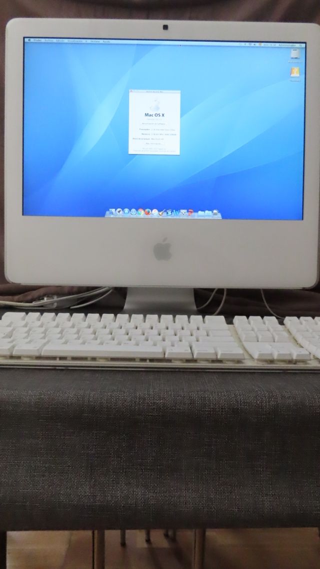 iMac G5 21" Apple (2006) Blanco