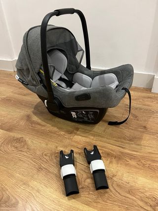Bugaboo Fox - Gris + Maxicosi Nuna + Adaptadores