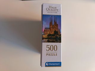 Puzzle 500 pz Sagrada Familia y juego de lógica
