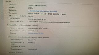 PC HP Windows 7 + monitor