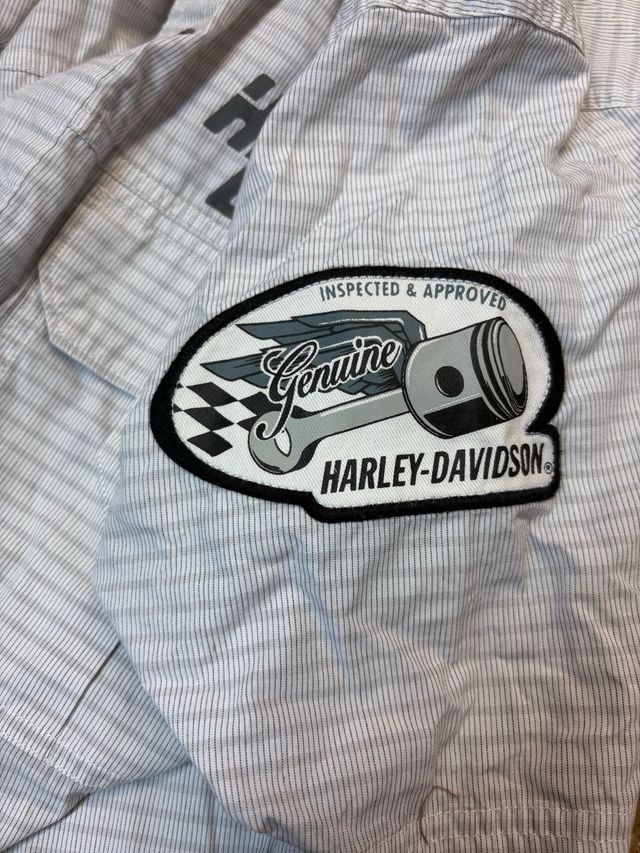 Camicia Harley Davidson beige