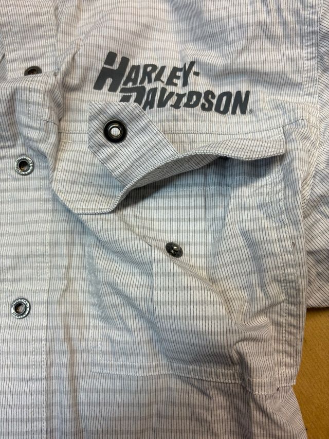Camicia Harley Davidson beige