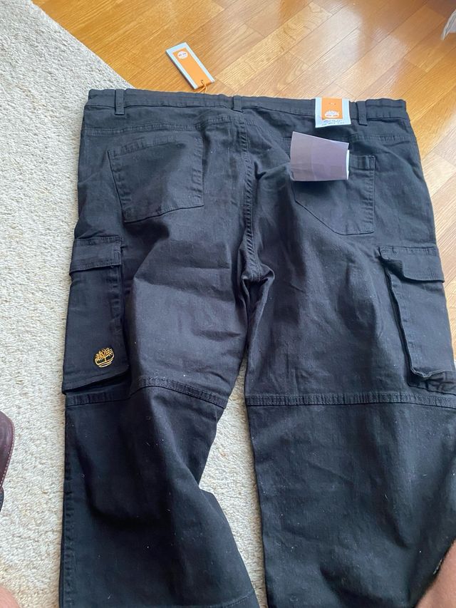 Timberland Pantalones Cargo Negro XXL