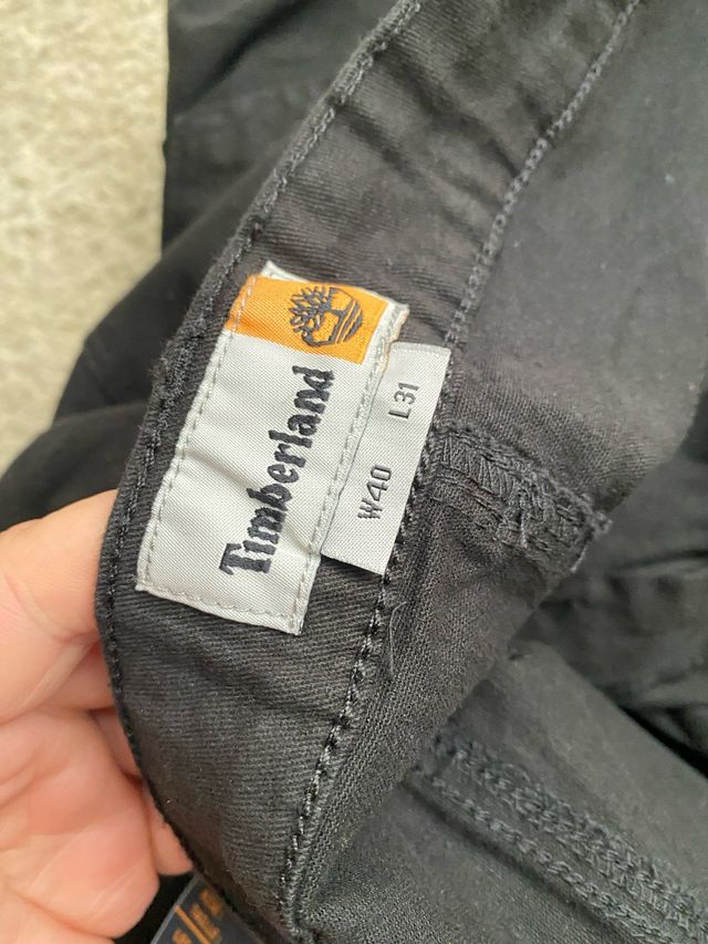 Timberland Pantalones Cargo Negro XXL