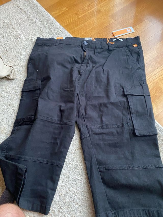 Timberland Pantalones Cargo Negro XXL
