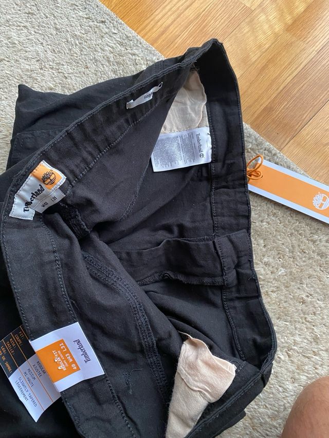 Timberland Pantalones Cargo Negro XXL