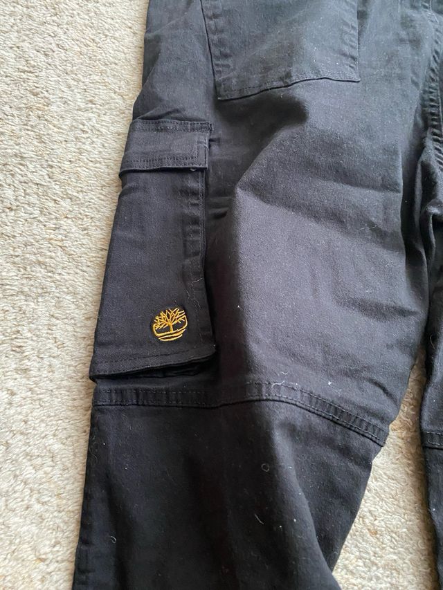 Timberland Pantalones Cargo Negro XXL