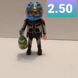 Playmobil: Motociclista con champán