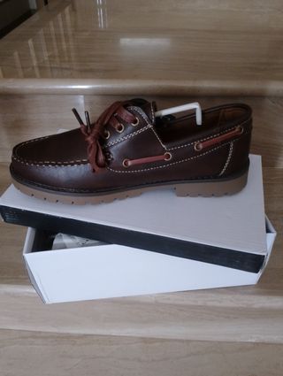 Zapatos náuticos Virucci marrones
