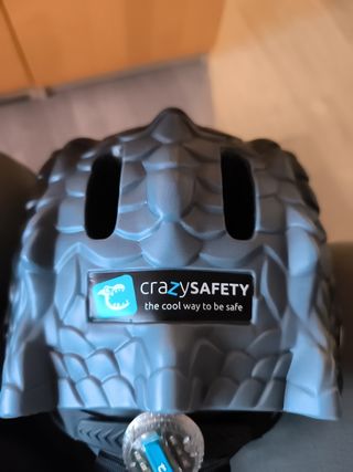 Casco bici niño dragón