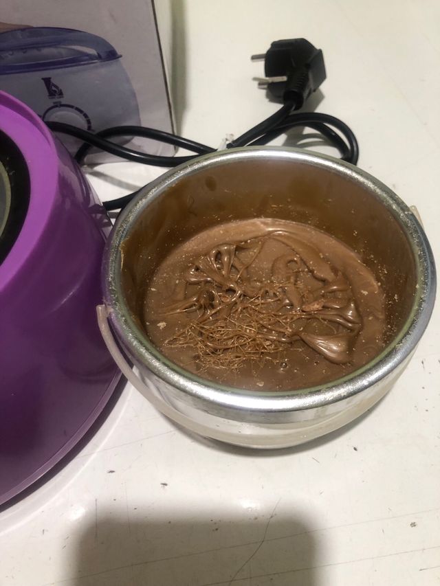 Calentador de cera caliente