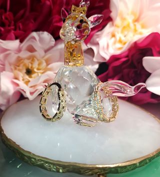 Aros dorados con circonitas