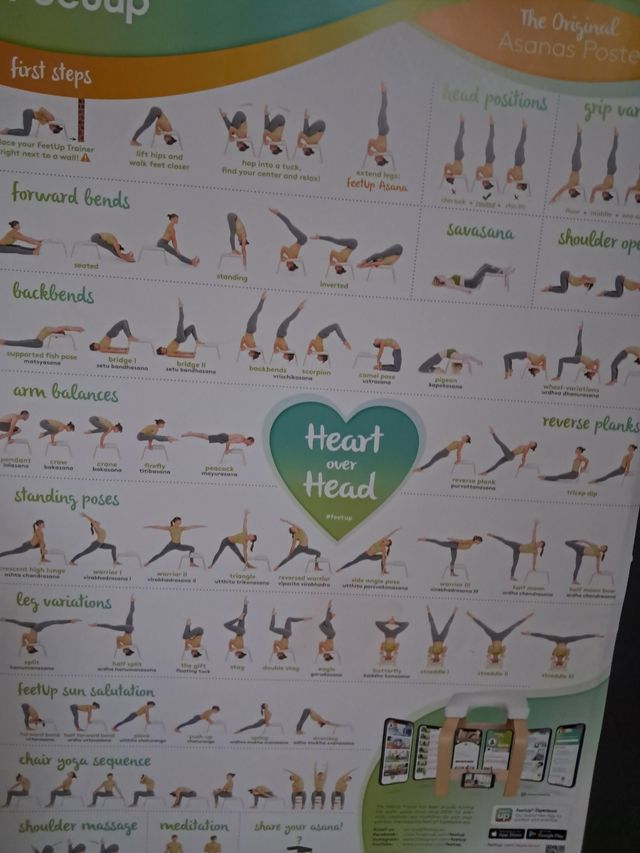 Cadeira Yoga FeetUp - Madeira