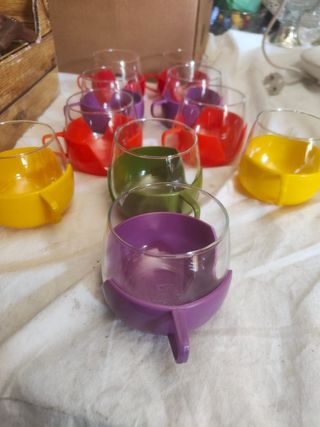 Bicchieri vintage anni '70