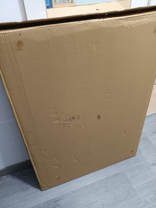 Mesa plegable resina negra