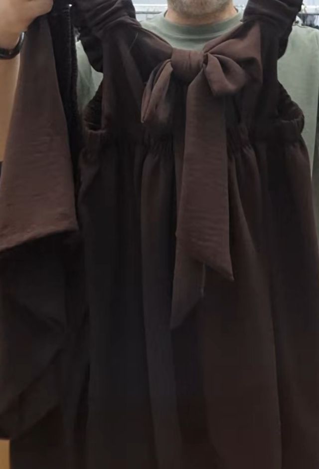 Conjunto marrón top y pantalón corto