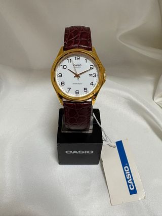 Reloj Casio unisex marrón dorado