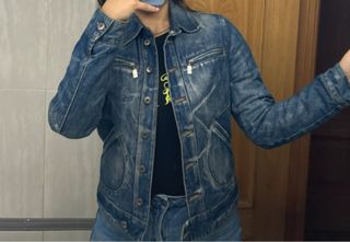 Chaqueta vaquera azul
