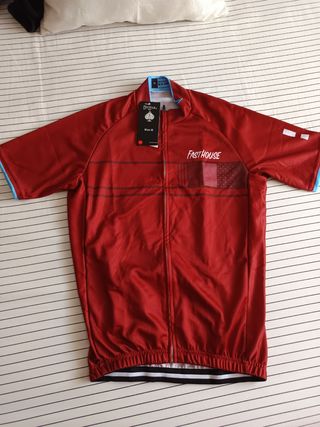 Maillot ciclismo FastHouse rojo