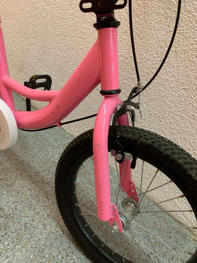 Bicicletta rosa da ragazza 16"