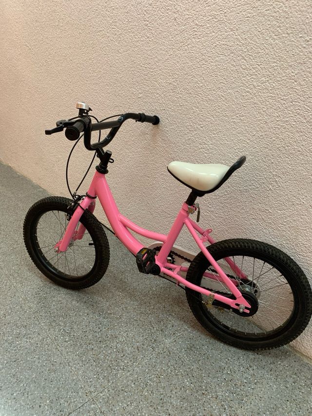 Bicicletta rosa da ragazza 16"