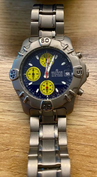 Reloj Blumar Titanio W.R.100M