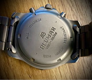 Reloj Blumar Titanio W.R.100M