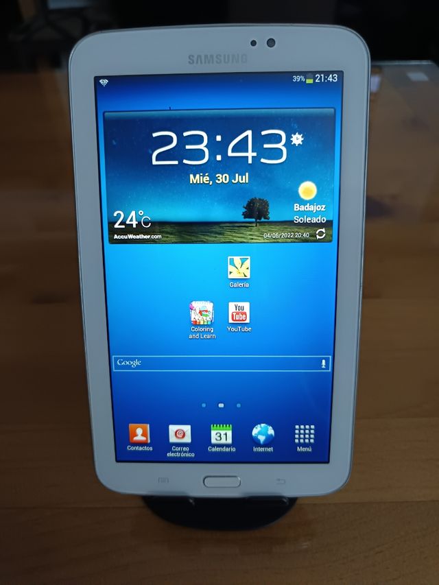 Samsung Galaxy Tab3 8gb Blanca