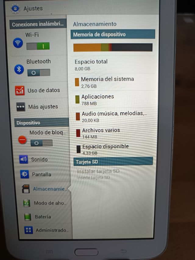 Samsung Galaxy Tab3 8gb Blanca