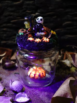Lampara Halloween Pesadilla Antes Navidad
