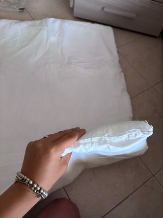 Piumone lettino bimbo - bianco