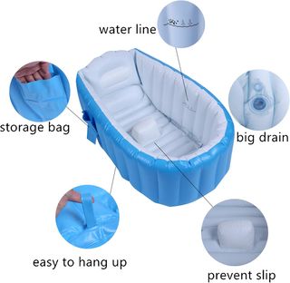 Bañera inflable bebé