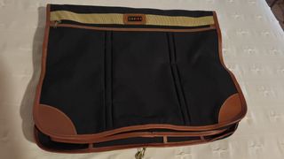 Funda porta trajes - Negro y Marrón