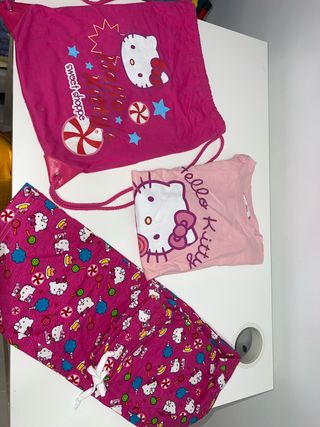 Pijama Hello Kitty - Rosa