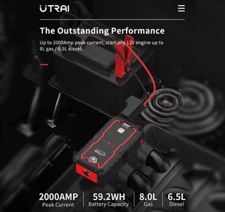 Arrancador Ultrai Jstar Mini 12V 1000A