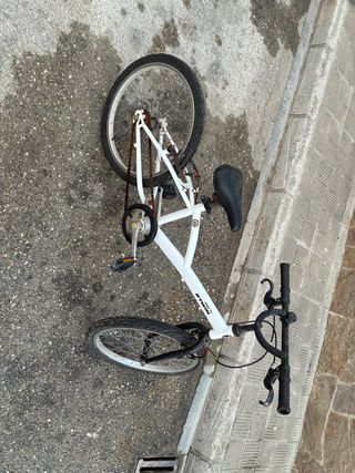 Bicicleta niño 16" blanca