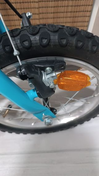 Bicicleta infantil 14" BTWIN con Ruedines