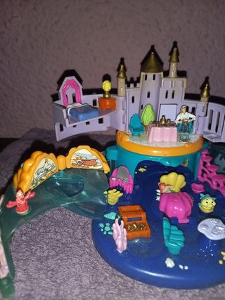 Polly Pocket Castillo Sirenita Disney de 1996