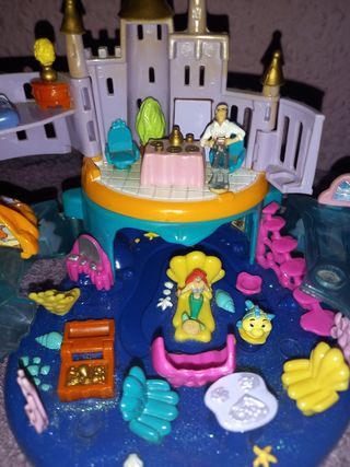 Polly Pocket Castillo Sirenita Disney de 1996