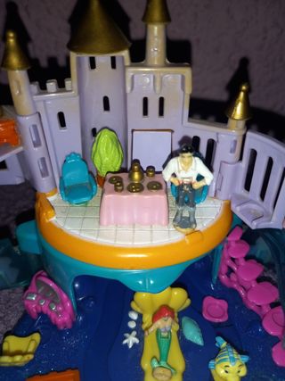 Polly Pocket Castillo Sirenita Disney de 1996