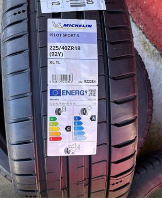 Michelin Pilot Sport 5 225/40ZR18 92Y
