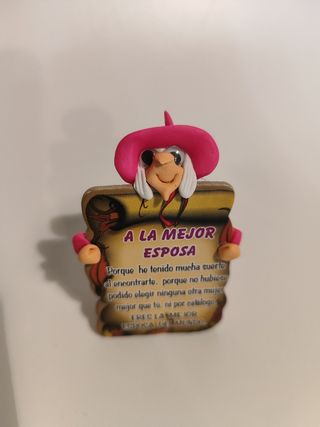 Figura decorativa bruja