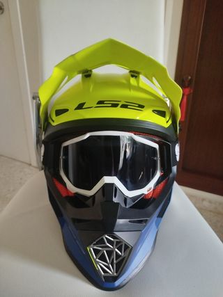 Casco LS2 MX436-FLURO