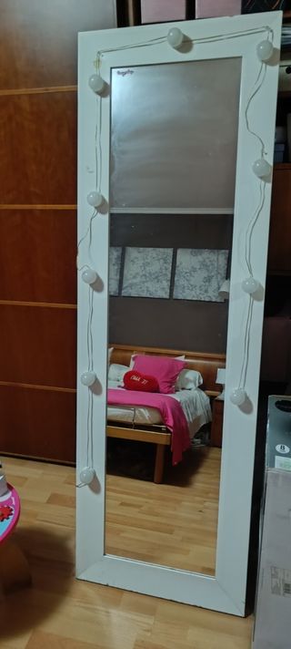 Espejo LED blanco 180x60cm