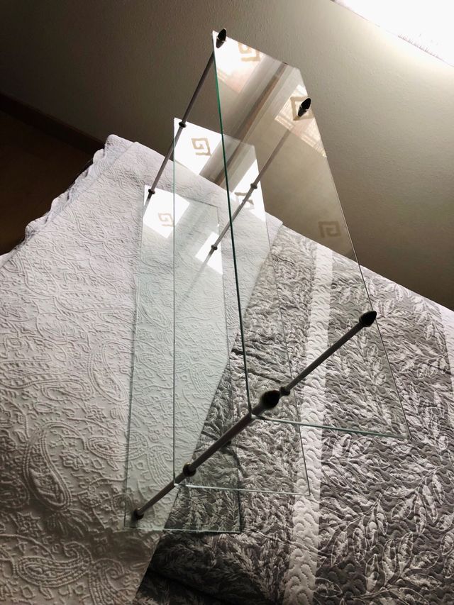 Estantería Pared de Cristal